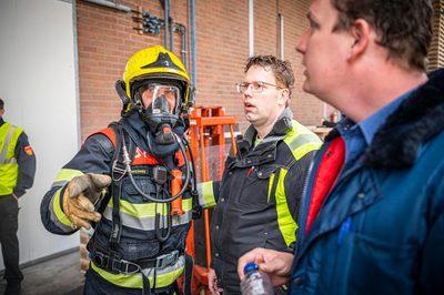 112 ABWC Vaardigheidstoets Wolvega. Brandweer Beetsterzwaag