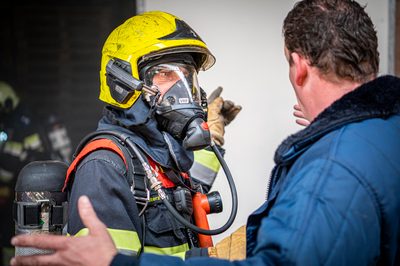 112 ABWC Vaardigheidstoets Wolvega. Brandweer Beetsterzwaag