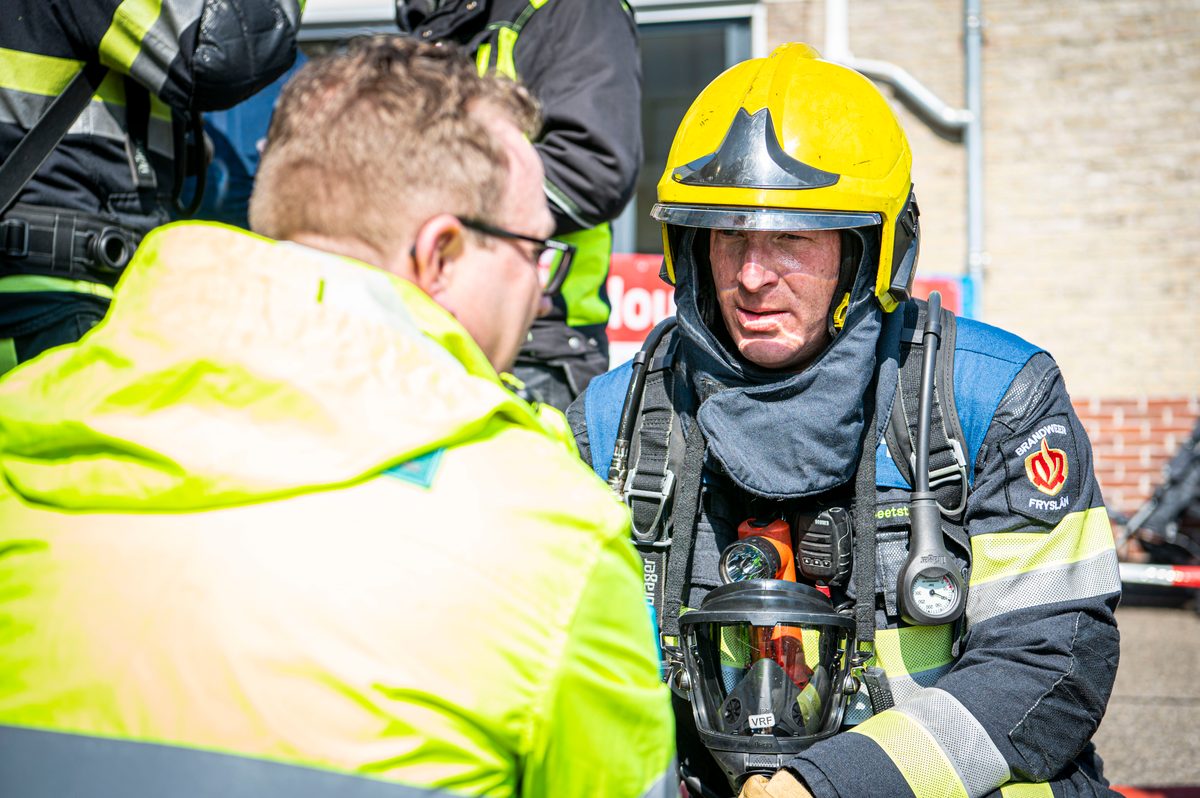 112 ABWC Vaardigheidstoets Wolvega. Brandweer Beetsterzwaag