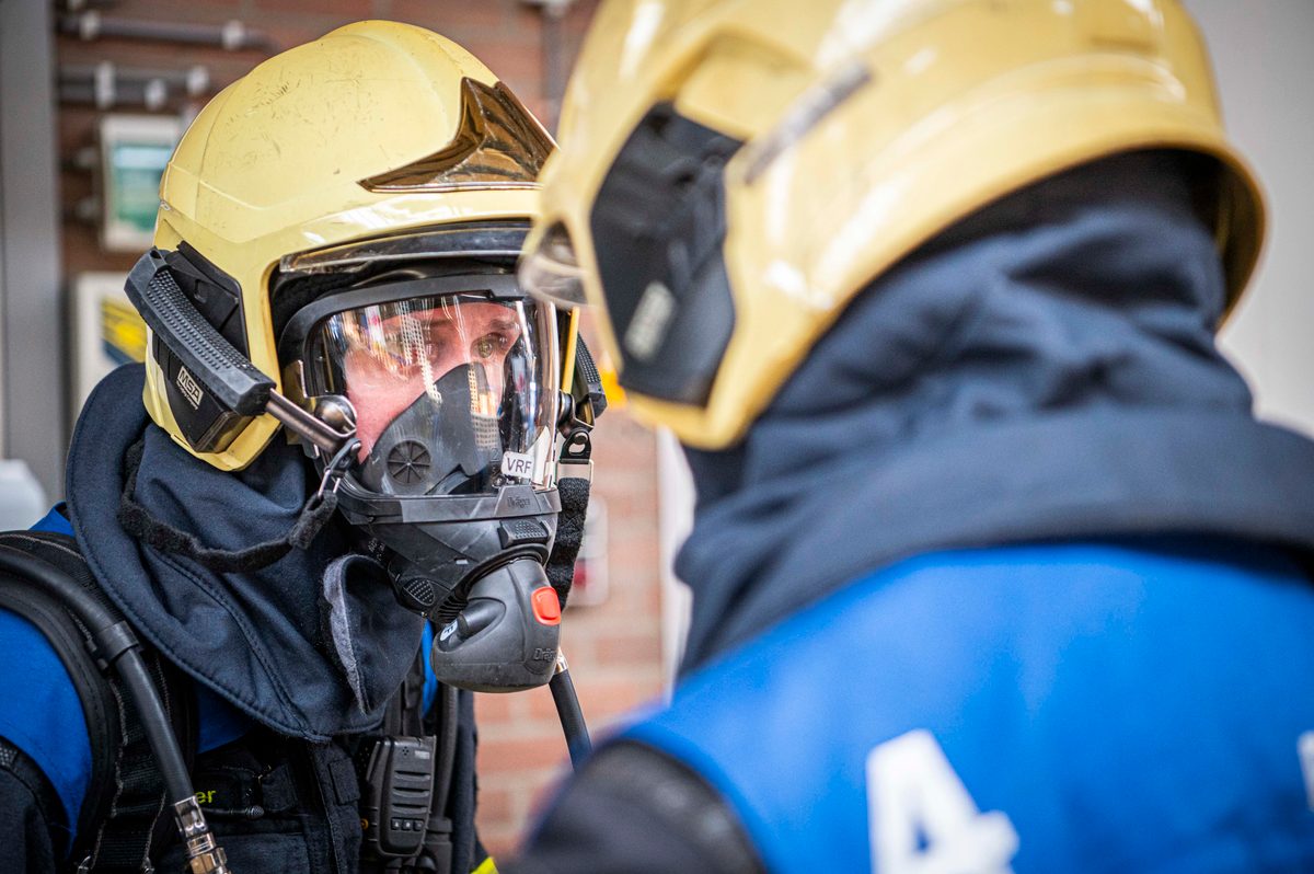 112 ABWC Vaardigheidstoets Wolvega. Brandweer Balk
