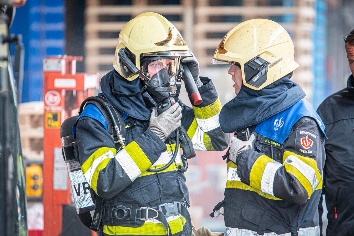 112 ABWC Vaardigheidstoets Wolvega. Brandweer Balk