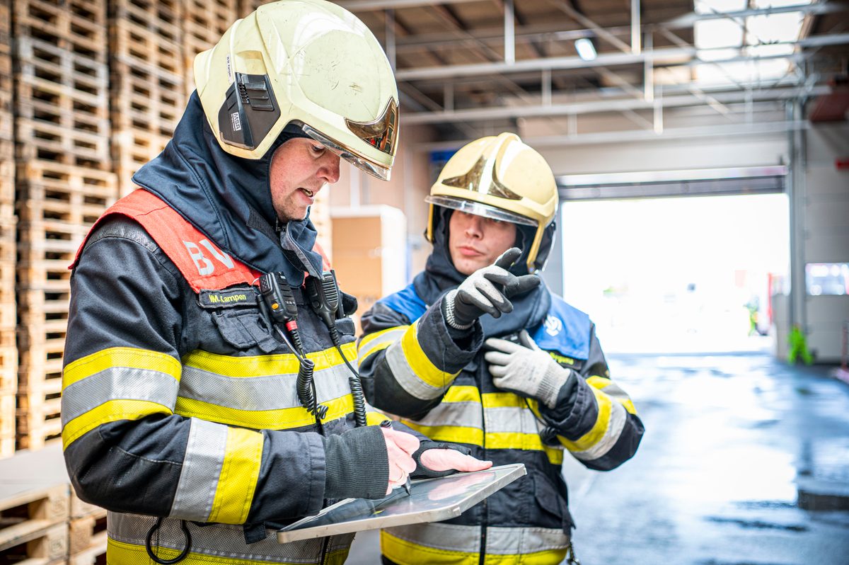 112 ABWC Vaardigheidstoets Wolvega. Brandweer Balk