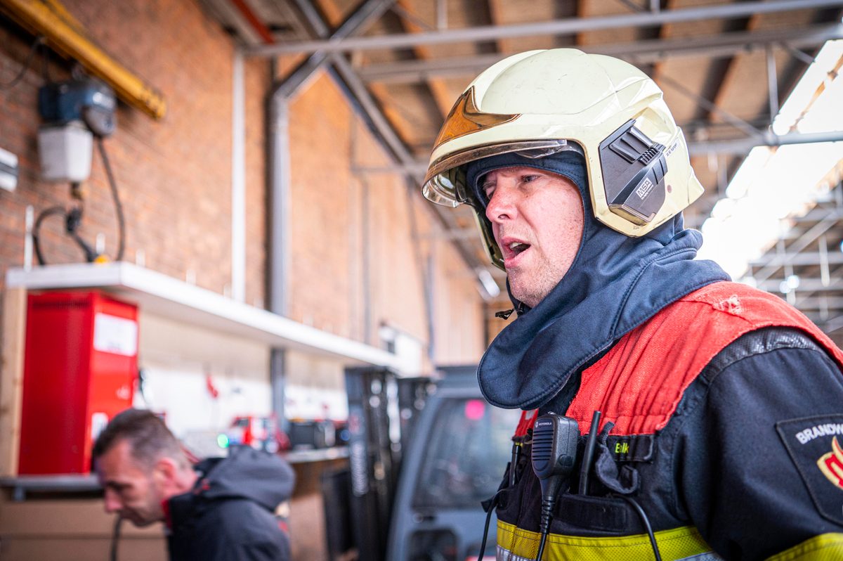 112 ABWC Vaardigheidstoets Wolvega. Brandweer Balk