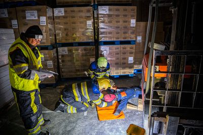 112 ABWC Vaardigheidstoets Wolvega. Brandweer Balk