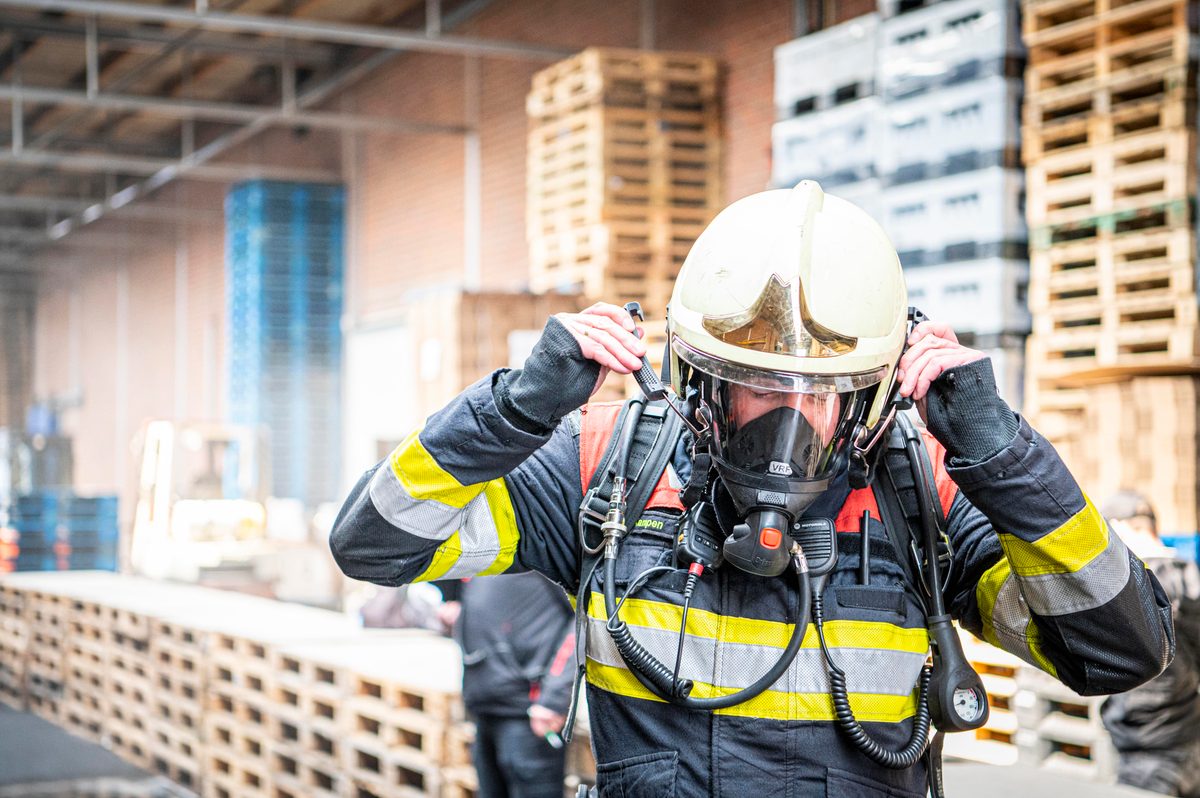 112 ABWC Vaardigheidstoets Wolvega. Brandweer Balk