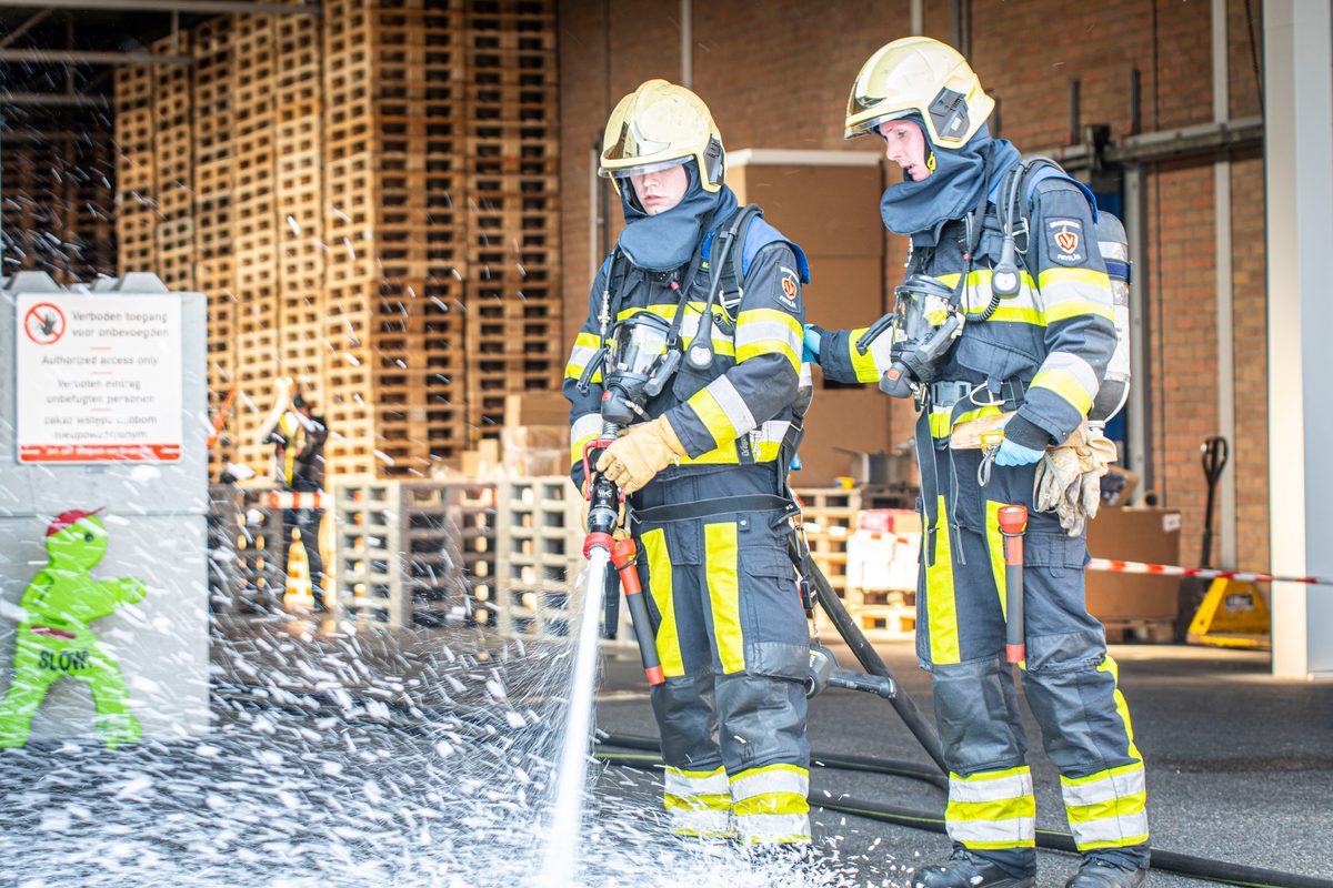 112 ABWC Vaardigheidstoets Wolvega. Brandweer Balk