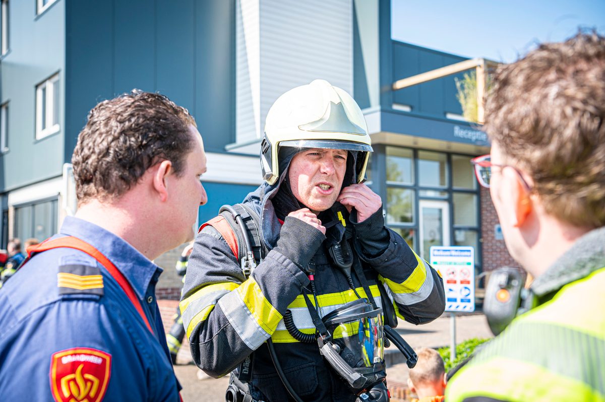 112 ABWC Vaardigheidstoets Wolvega. Brandweer Balk