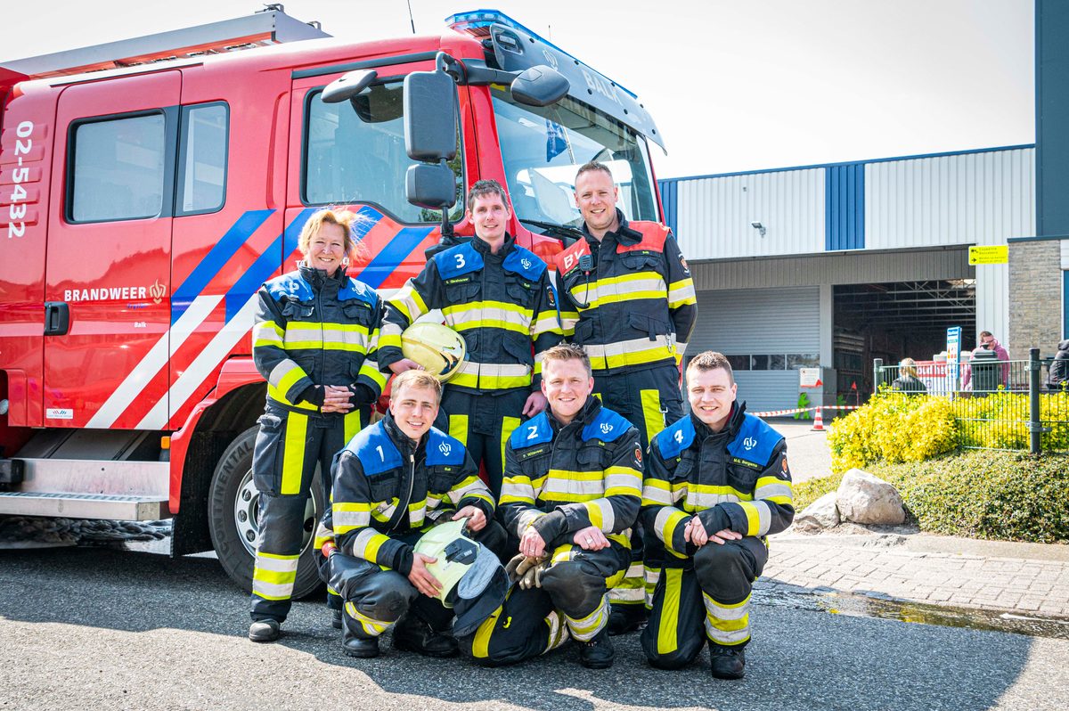 112 ABWC Vaardigheidstoets Wolvega. Brandweer Balk