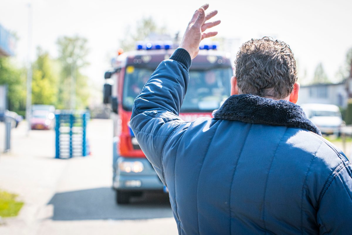 112 ABWC Vaardigheidstoets Wolvega. Brandweer IJlst
