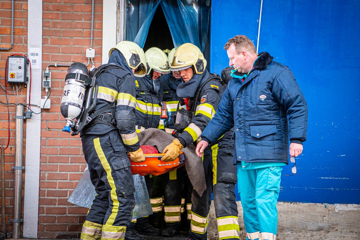 112 ABWC Vaardigheidstoets Wolvega. Brandweer IJlst