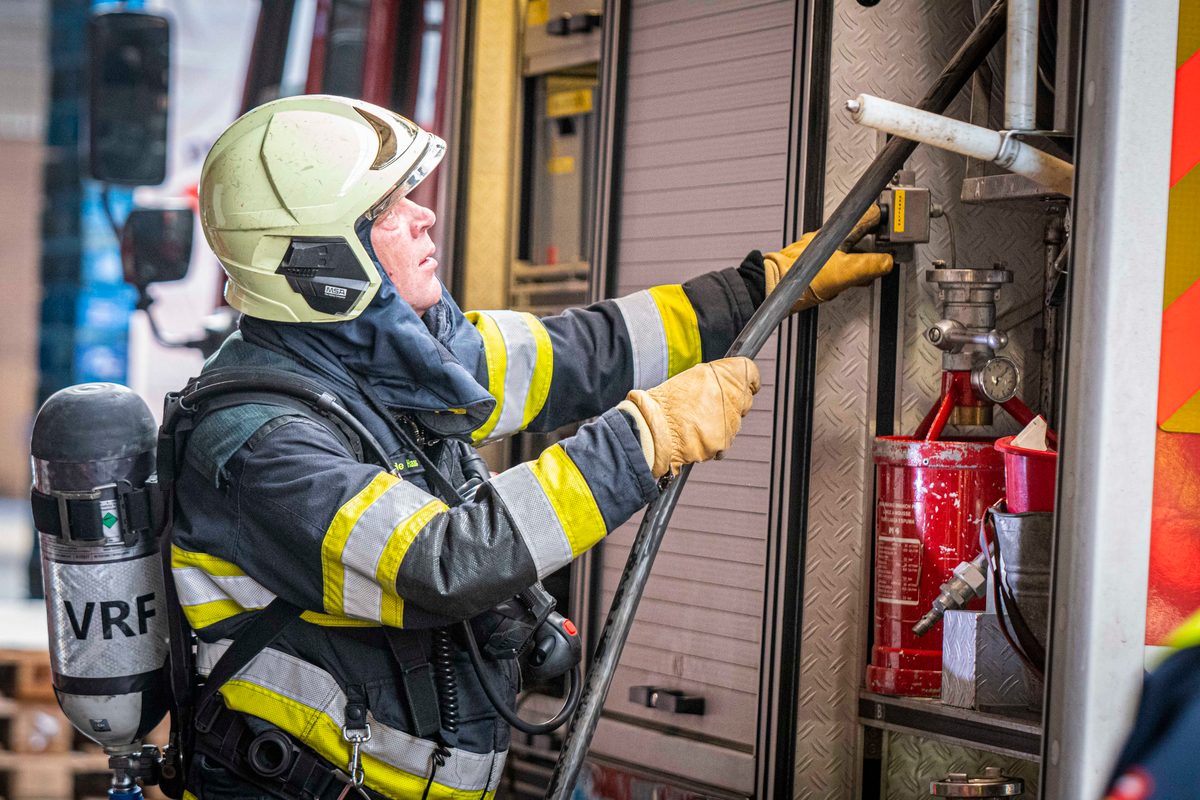 112 ABWC Vaardigheidstoets Wolvega. Brandweer IJlst