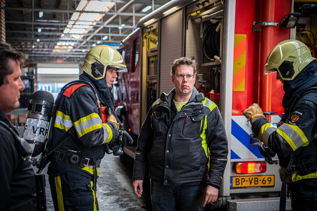 112 ABWC Vaardigheidstoets Wolvega. Brandweer IJlst