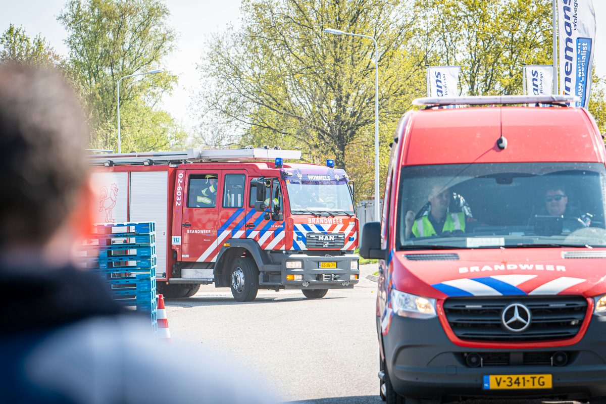 112 ABWC Vaardigheidstoets Wolvega. Brandweer Wommels