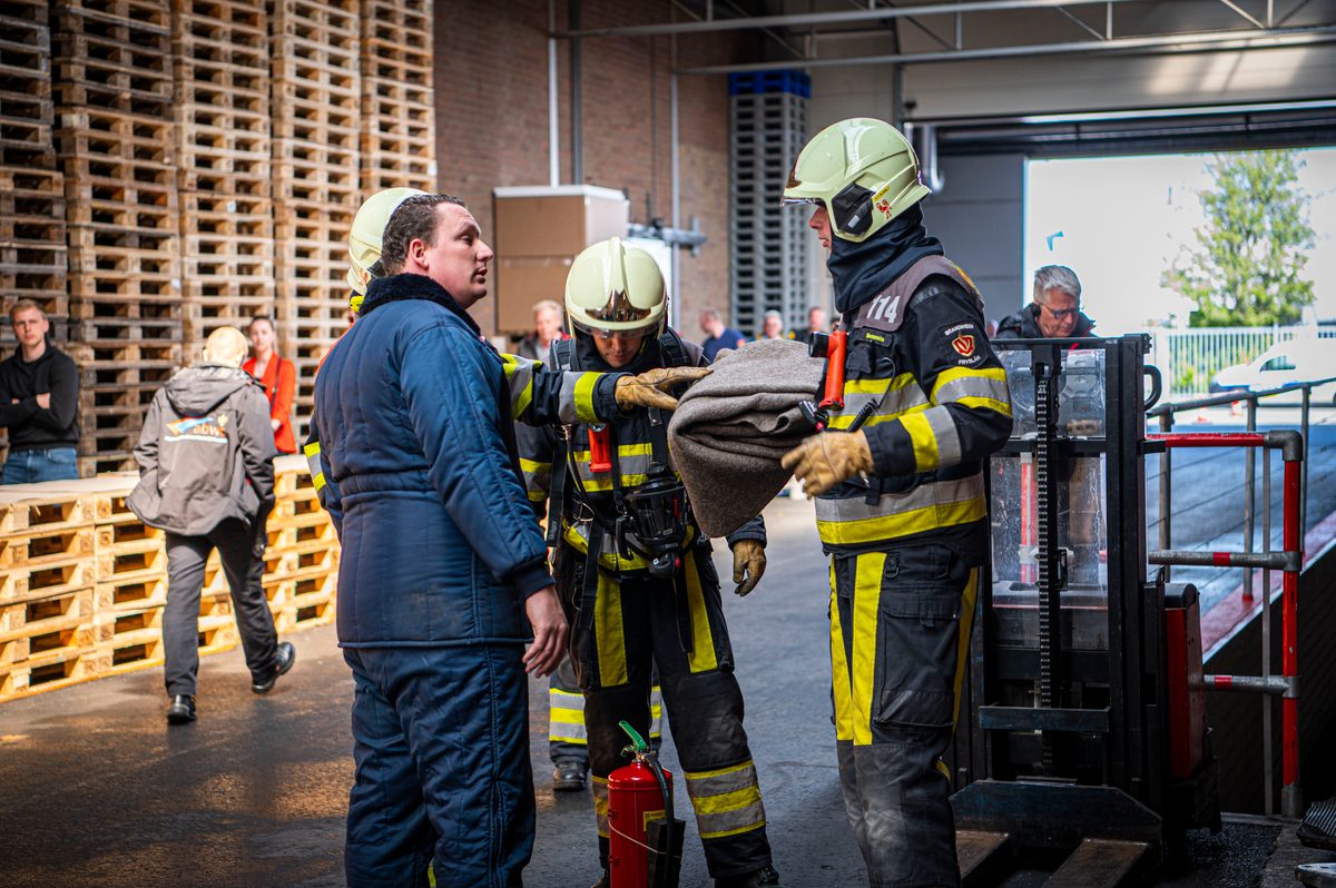 112 ABWC Vaardigheidstoets Wolvega. Brandweer Wommels
