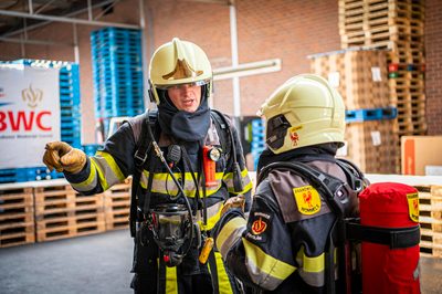 112 ABWC Vaardigheidstoets Wolvega. Brandweer Wommels