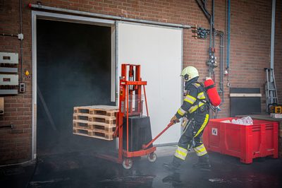 112 ABWC Vaardigheidstoets Wolvega. Brandweer Wommels