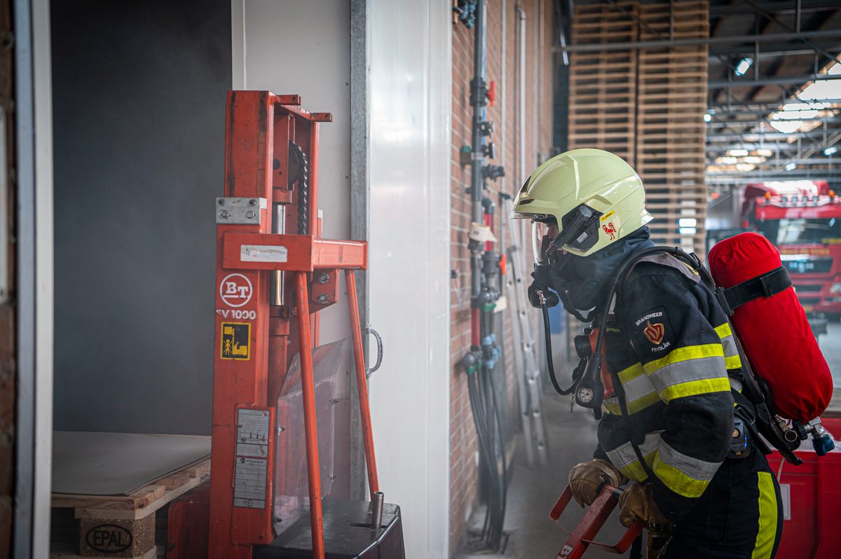 112 ABWC Vaardigheidstoets Wolvega. Brandweer Wommels