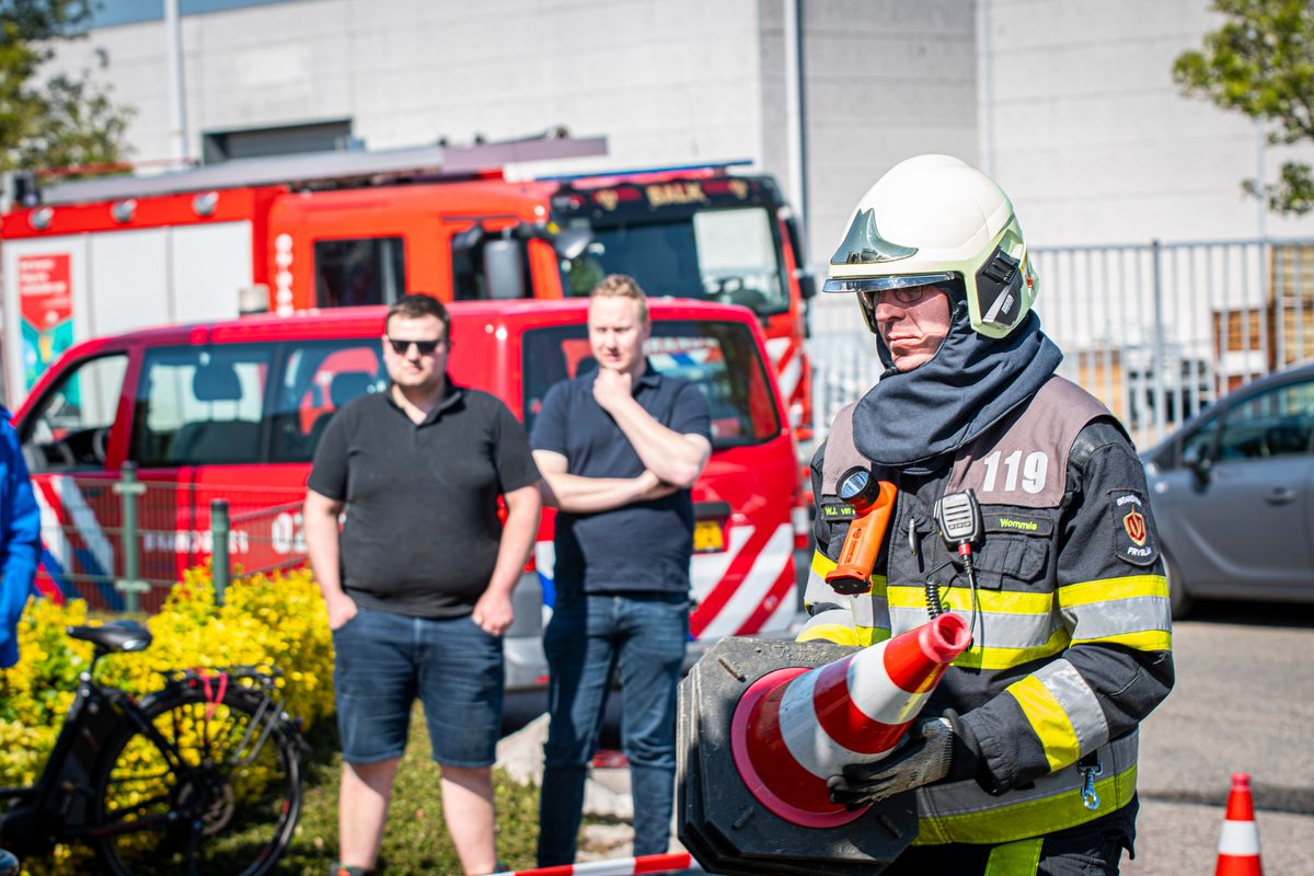 112 ABWC Vaardigheidstoets Wolvega. Brandweer Wommels