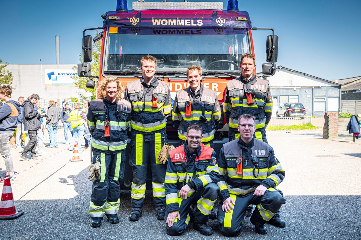 112 ABWC Vaardigheidstoets Wolvega. Brandweer Wommels