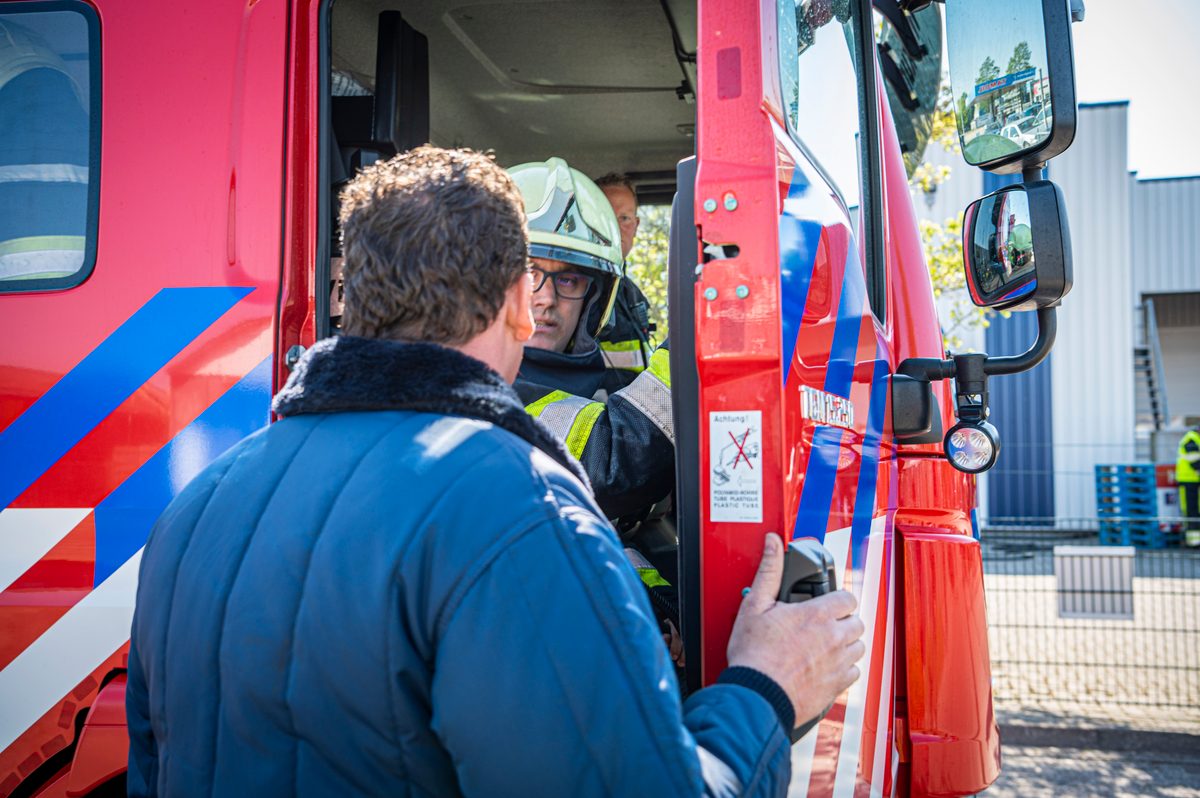 112 ABWC Vaardigheidstoets Wolvega. Brandweer Workum