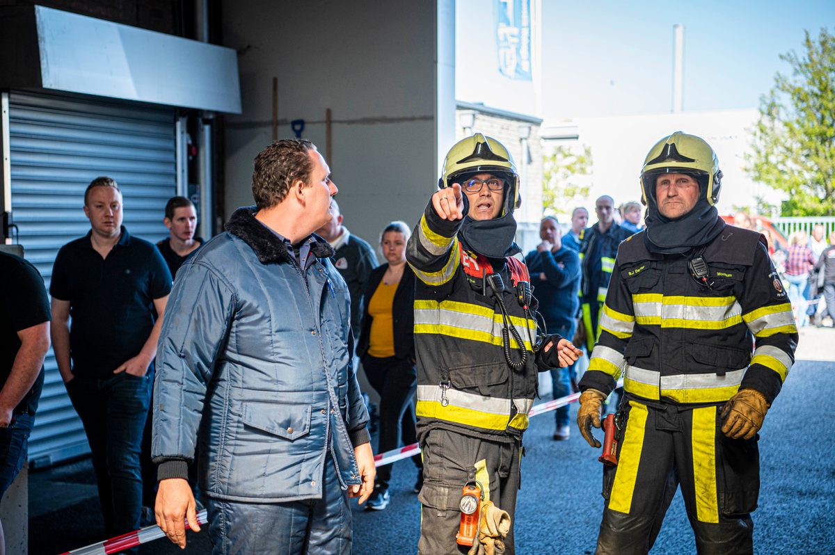 112 ABWC Vaardigheidstoets Wolvega. Brandweer Workum