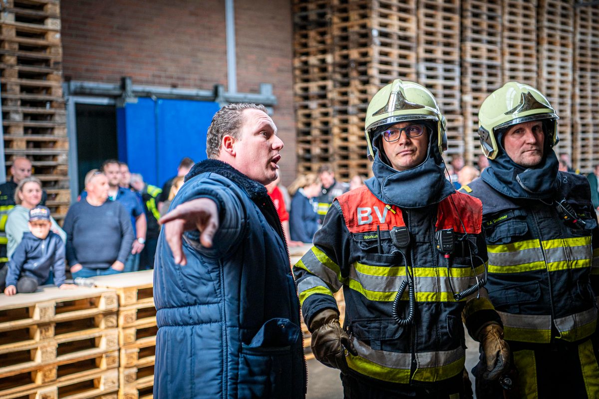 112 ABWC Vaardigheidstoets Wolvega. Brandweer Workum