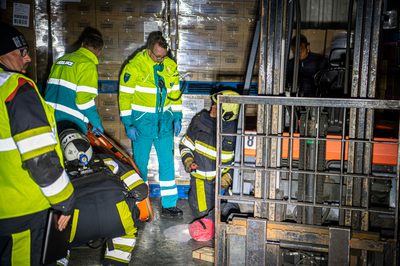 112 ABWC Vaardigheidstoets Wolvega. Brandweer Workum