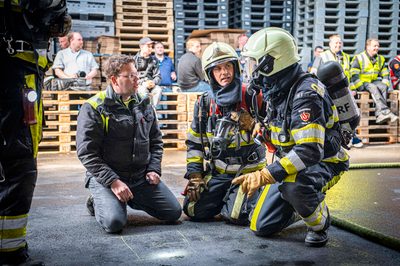 112 ABWC Vaardigheidstoets Wolvega. Brandweer Workum