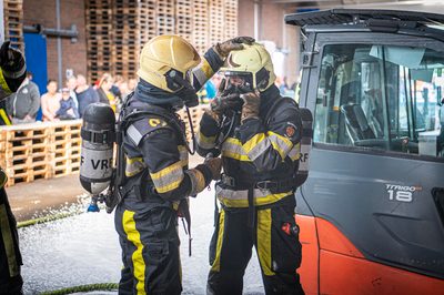 112 ABWC Vaardigheidstoets Wolvega. Brandweer Workum