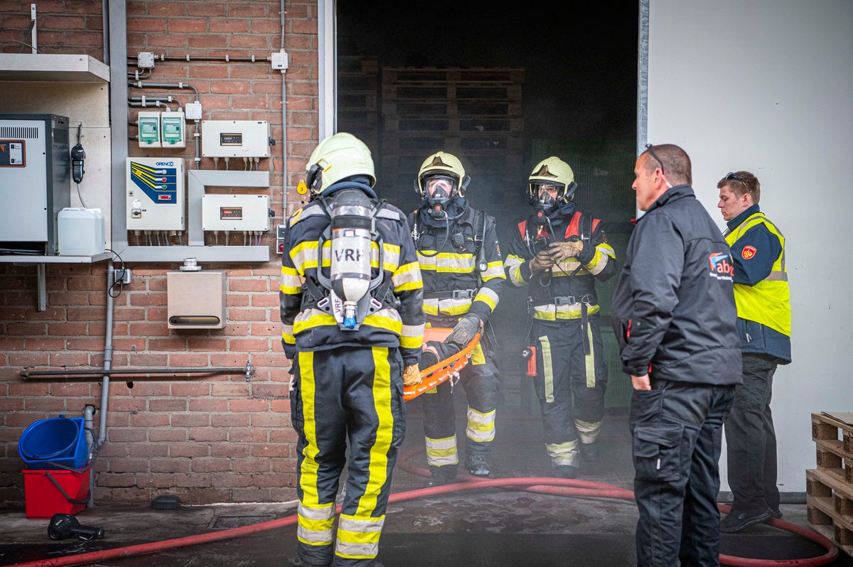 112 ABWC Vaardigheidstoets Wolvega. Brandweer Workum