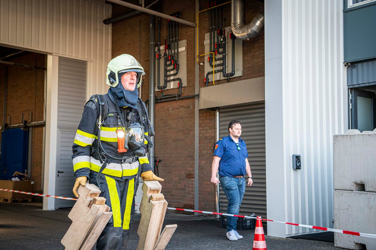 112 ABWC Vaardigheidstoets Wolvega. Brandweer Workum