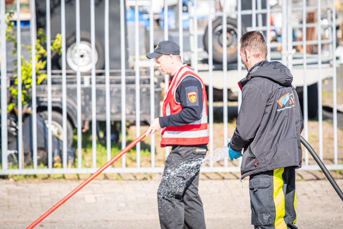 112 ABWC Vaardigheidstoets Wolvega. Brandweer Workum