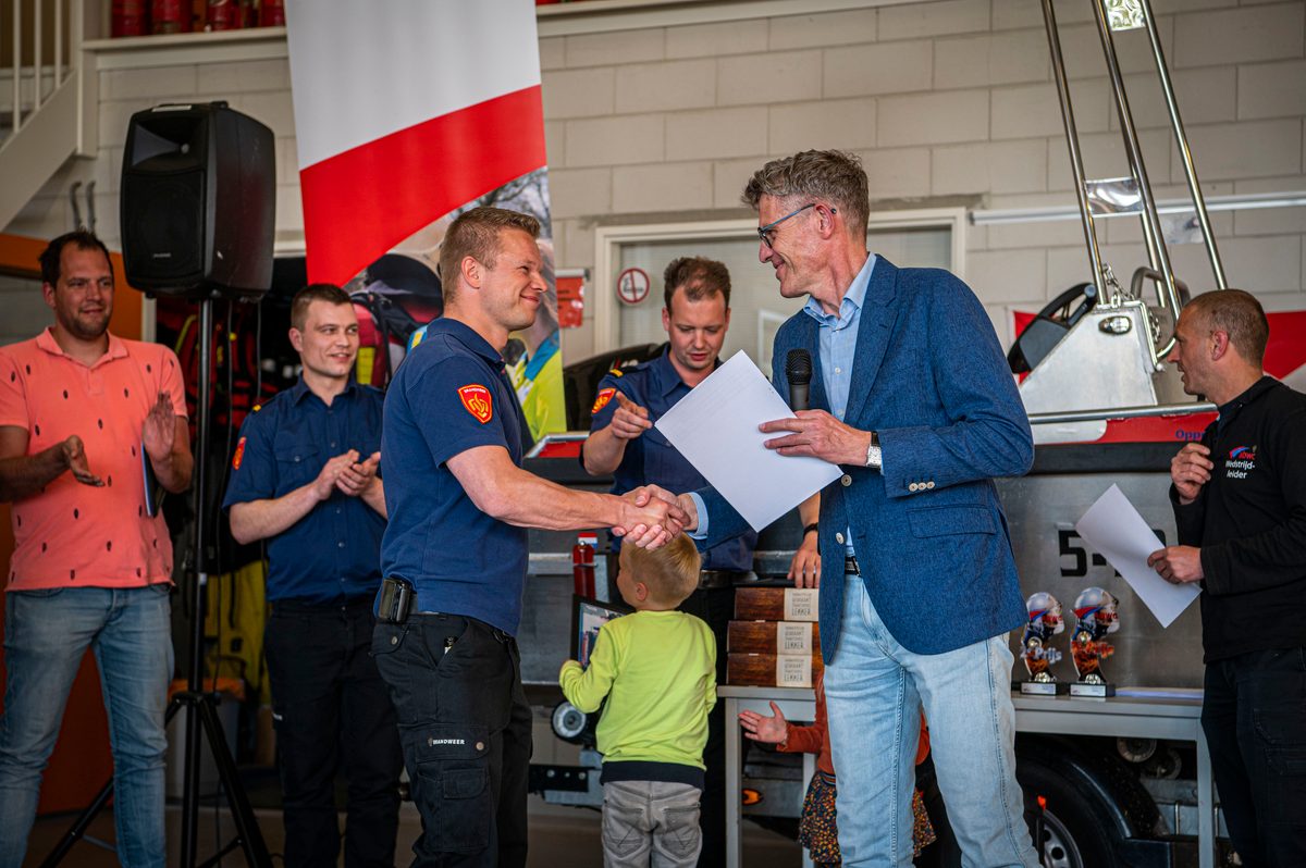 112 ABWC Vaardigheidstoets Wolvega. Prijsuitreiking