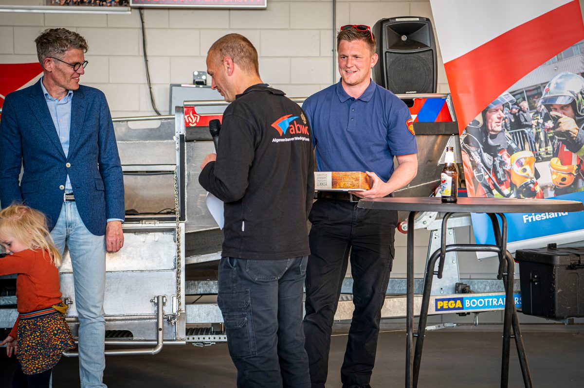 112 ABWC Vaardigheidstoets Wolvega. Prijsuitreiking