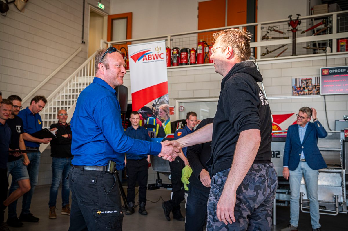 112 ABWC Vaardigheidstoets Wolvega. Prijsuitreiking