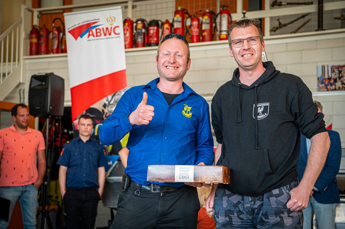 112 ABWC Vaardigheidstoets Wolvega. Prijsuitreiking