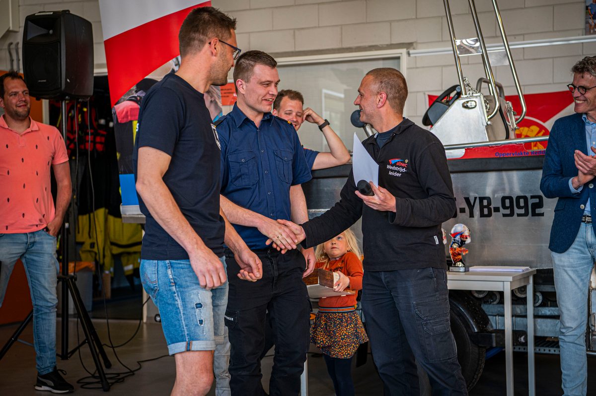 112 ABWC Vaardigheidstoets Wolvega. Prijsuitreiking