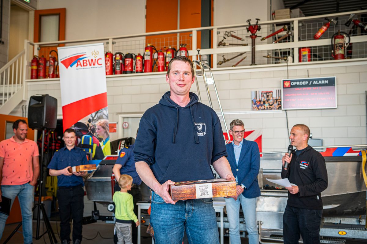112 ABWC Vaardigheidstoets Wolvega. Prijsuitreiking