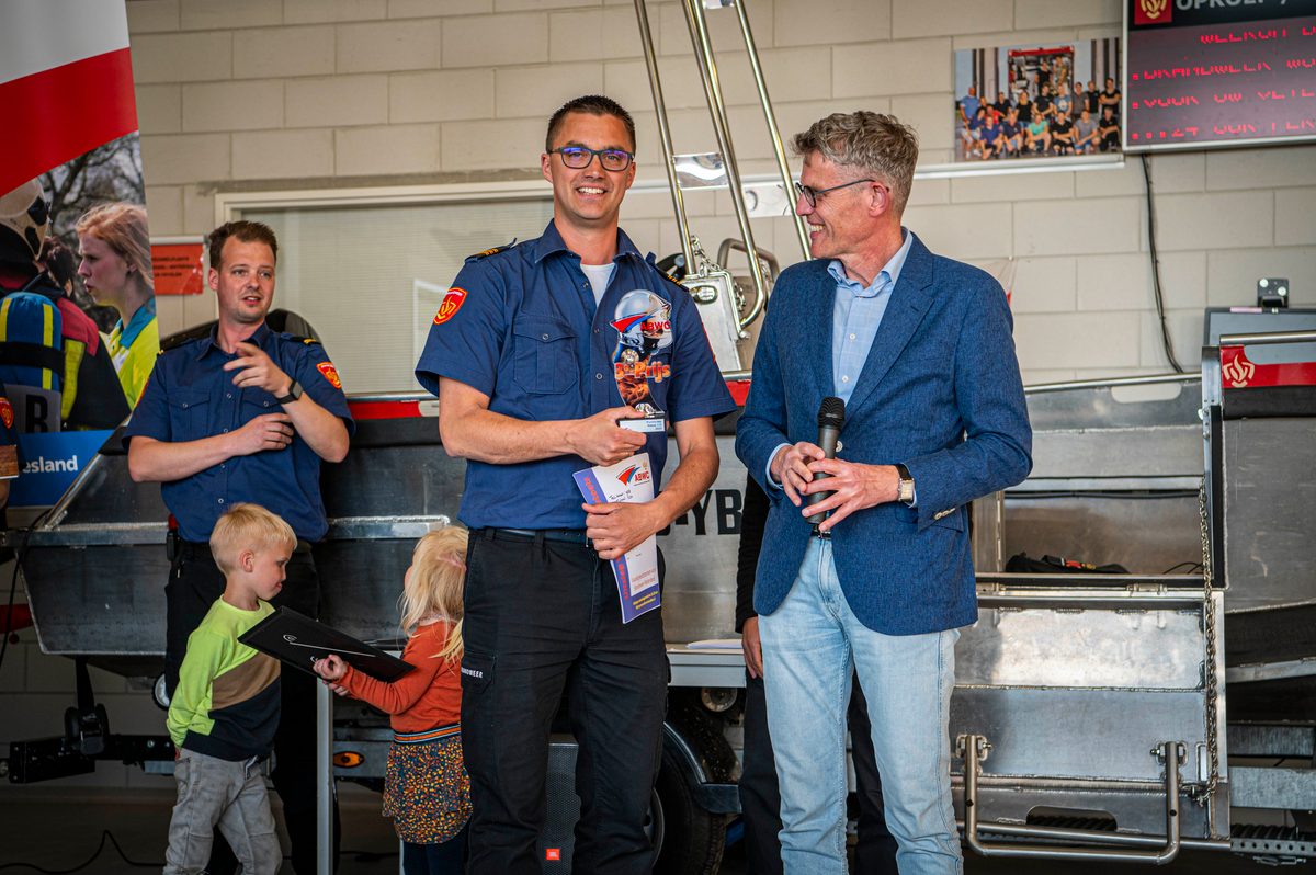 112 ABWC Vaardigheidstoets Wolvega. Prijsuitreiking