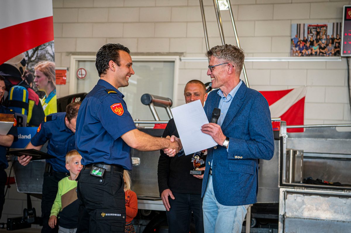 112 ABWC Vaardigheidstoets Wolvega. Prijsuitreiking
