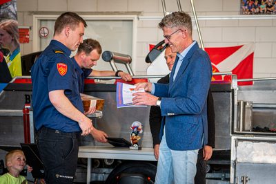 112 ABWC Vaardigheidstoets Wolvega. Prijsuitreiking