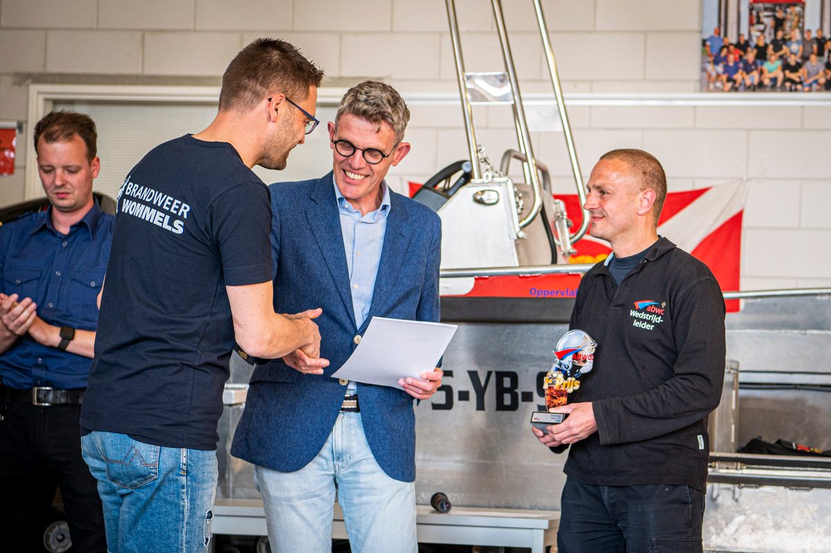 112 ABWC Vaardigheidstoets Wolvega. Prijsuitreiking