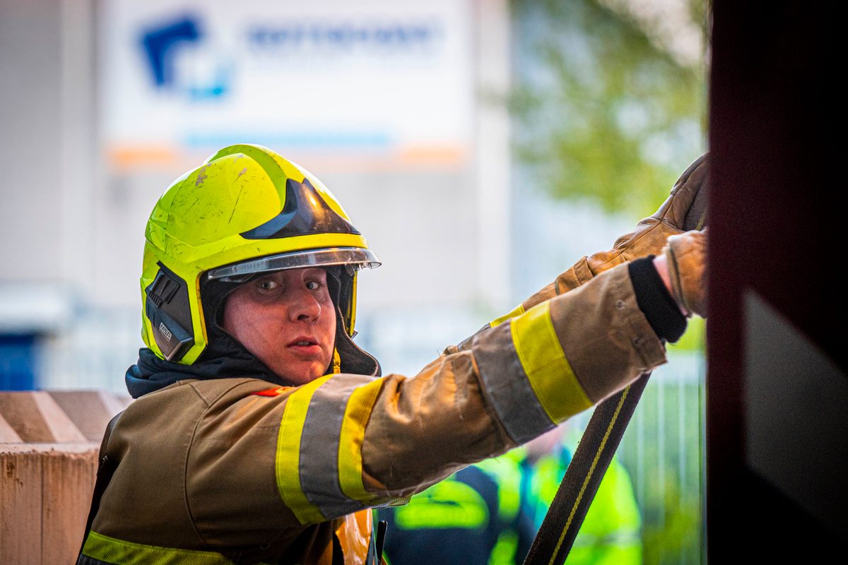 112 ABWC Vaardigheidstoets Wolvega. Brandweer Ureterp
