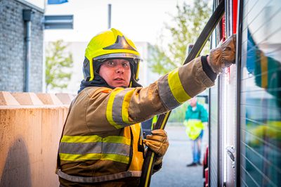 112 ABWC Vaardigheidstoets Wolvega. Brandweer Ureterp