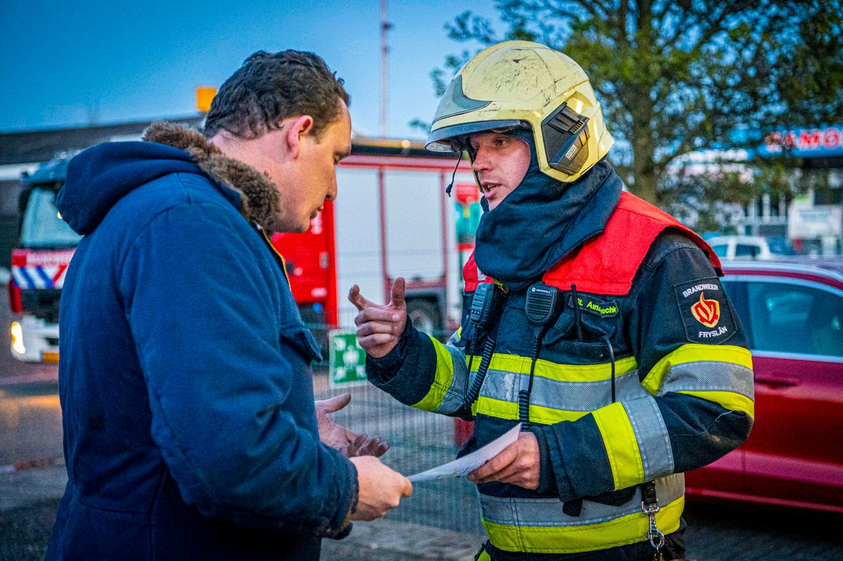 112 ABWC Vaardigheidstoets Wolvega. Brandweer Sint Annaparochie