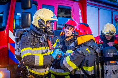 112 ABWC Vaardigheidstoets Wolvega. Brandweer Sint Annaparochie