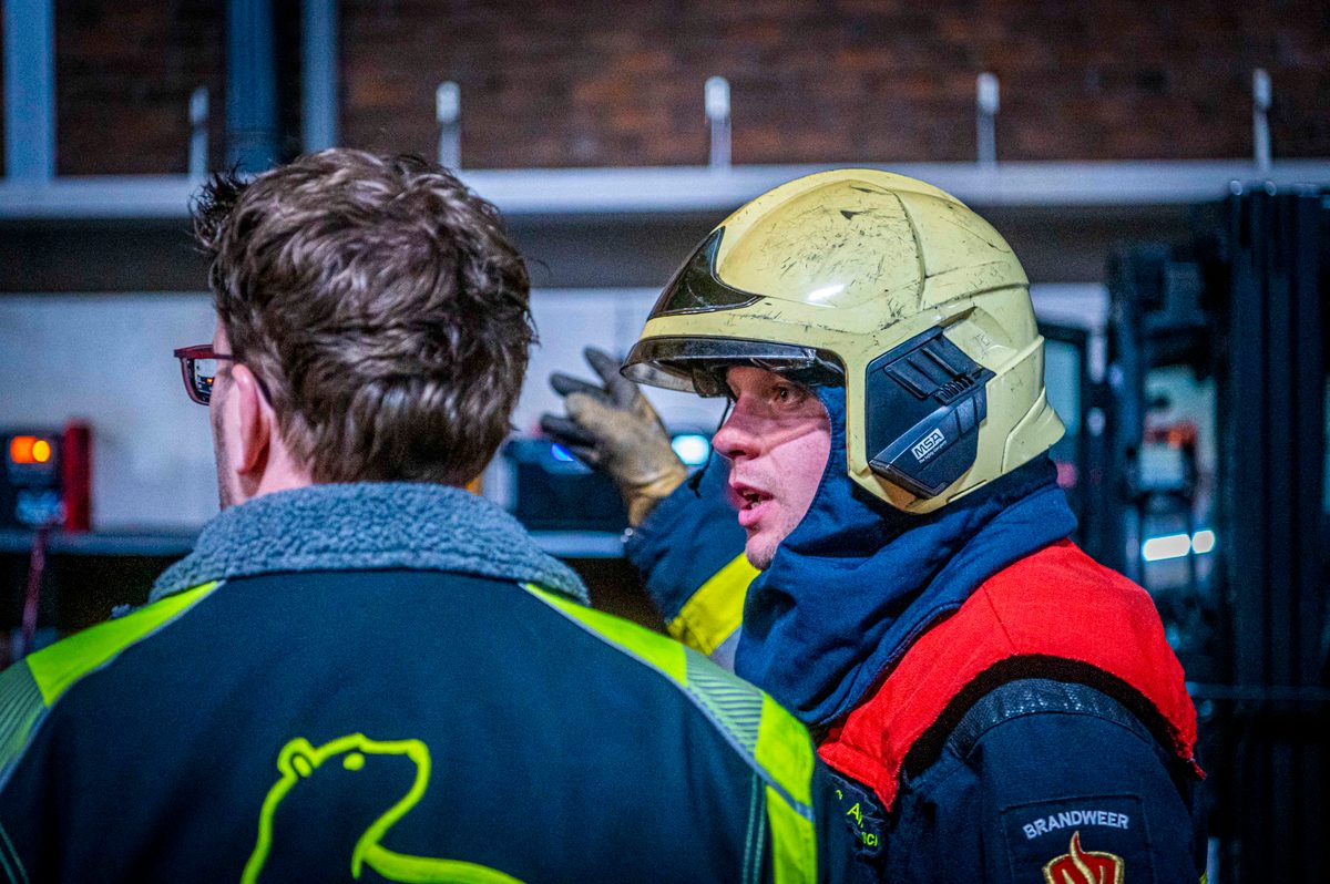 112 ABWC Vaardigheidstoets Wolvega. Brandweer Sint Annaparochie