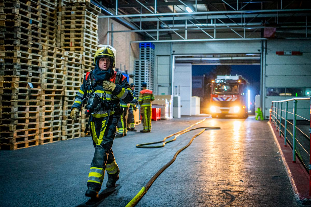112 ABWC Vaardigheidstoets Wolvega. Brandweer Sint Annaparochie