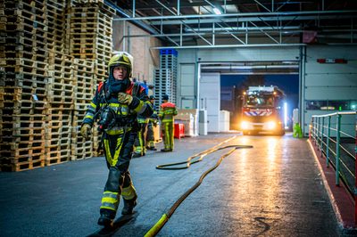 112 ABWC Vaardigheidstoets Wolvega. Brandweer Sint Annaparochie