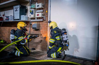 112 ABWC Vaardigheidstoets Wolvega. Brandweer Sint Annaparochie